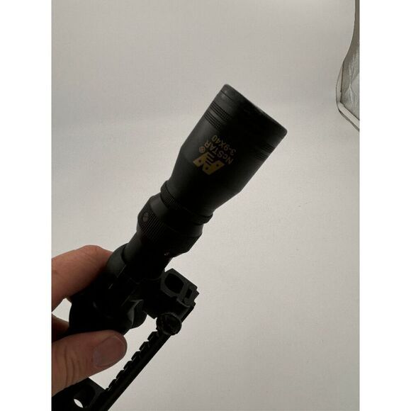 NcSTAR STR Series Scope 3-9x40 Hunting Rifle Sight Scope BLK W/Rings Rails - Picture 3 of 9